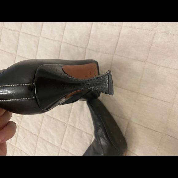 Manu Atelier Duck patent leather boots - Picture 9 of 9